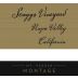 Scaggs Vineyard Montage 2013 Front Label