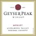Geyser Peak Alexander Valley Merlot 2011 Front Label