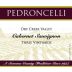Pedroncelli Three Vineyards Cabernet Sauvignon 2009 Front Label