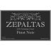 Zepaltas Sonoma Coast Pinot Noir 2012 Front Label
