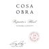 Cosa Obra Proprietors Blend Red 2010 Front Label