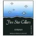 Five Star Cellars Syrah 2012 Front Label