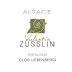 Valentin Zusslin Alsace Clos Liebenberg Riesling 2010 Front Label