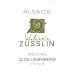 Valentin Zusslin Alsace Clos Liebenberg Riesling 2008 Front Label