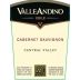 Valle Andino Cabernet Sauvignon 2011 Front Label