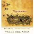 Valle dell'Asso Salento Negramaro 2014 Front Label