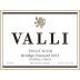 Valli Wines Bendigo Pinot Noir 2013 Front Label