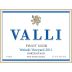 Valli Wines Waitaki Pinot Noir 2011 Front Label