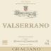 Valserrano Graciano 2005 Front Label