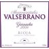 Valserrano Garnacha 2009 Front Label