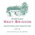 Chateau Haut-Brisson (375ML half-bottle) 2014 Front Label