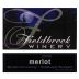 Fieldbrook Winery Seabisquit Ranch Merlot 2009 Front Label