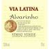 Vercoope Via Latina Alvarinho 2010 Front Label