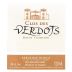 Verdots Clos des Verdots Rouge 2014 Front Label
