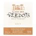 Verdots Clos des Verdots Rouge 2013 Front Label
