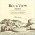 Rock View Reserve Chardonnay 2016 Front Label