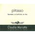 Claudio Mariotto Pitasso 2013 Front Label