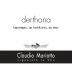 Claudio Mariotto Derthona Timorasso 2014 Front Label