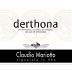 Claudio Mariotto Derthona Timorasso 2011 Front Label
