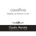 Claudio Mariotto Cavallina Timorasso 2014 Front Label