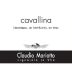 Claudio Mariotto Cavallina Timorasso 2011 Front Label