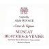 Vignoble Alain Ignace Muscat de Beaumes de Venise Coeur de Vigne 2014 Front Label
