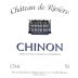 Vignoble du Paradis Chinon Chateau de Riviere 2015 Front Label