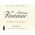 Vignobles Alain Maurel Cabardes Chateau Ventenac La Reserve de Jeanne 2014 Front Label