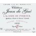 Chateau Jean de Gue Lalande de Pomerol Cuvee Prestige 2000 Front Label