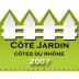 Vignobles Boudinaud Cotes du Rhone Cote Jardin Blanc 2007 Front Label