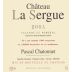 Vignobles Chatonnet La Sergue Pascal Chatonnet 2005 Front Label