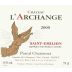 Vignobles Chatonnet Saint-Emilion L'Archange 2000 Front Label