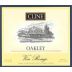 Cline Oakley Vin Rouge 2000 Front Label