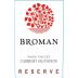 Broman Cellars Reserve Cabernet Sauvignon 2009 Front Label