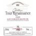 Vignobles Daniel Mouty Saint-Emilion Chateau Tour Renaissance Grand Cru 2009 Front Label