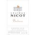Vignobles Dubourg Bordeaux Chateau Nicot 2014 Front Label