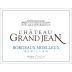Vignobles Dulon Bordeaux Chateau Grand Jean Moelleux 2014 Front Label