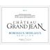 Vignobles Dulon Bordeaux Chateau Grand Jean Moelleux 2011 Front Label