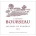 Vignobles Gaboriaud Lalande de Pomerol Chateau Bourseau 2012 Front Label