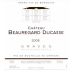 Vignobles M&J Perromat Chateau Beauregard Ducasse 2008 Front Label