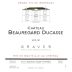 Vignobles M&J Perromat Chateau Beauregard Ducasse 2012 Front Label