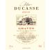 Vignobles M&J Perromat Chateau Ducasse 2010 Front Label