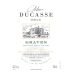 Vignobles M&J Perromat Chateau Ducasse Blanc 2012 Front Label
