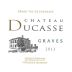 Vignobles M&J Perromat Chateau Ducasse Blanc 2013 Front Label
