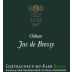 Vignobles Mousset-Barrot Chateauneuf-du-Pape Chateau Jas de Bressy Blanc 2007 Front Label