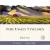 Fore Family Vineyards Pinot Noir 2012 Front Label