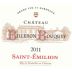 Vignobles Robin Lafugie Saint-Emilion Chateau Billeron Bouquey Grand Cru 2011 Front Label