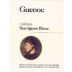 Guenoc California Sauvignon Blanc 2000 Front Label