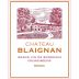 Chateau Blaignan 2014 Front Label