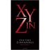 XYZin Old Vine Zinfandel 2018 Front Label